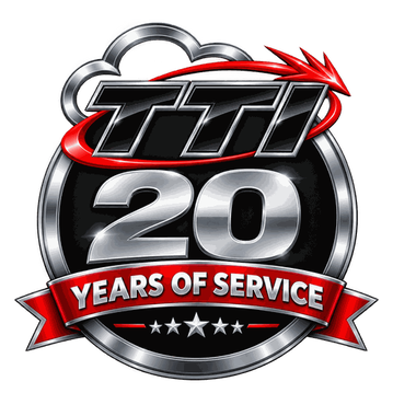 TTI 20 Years of Service Badge