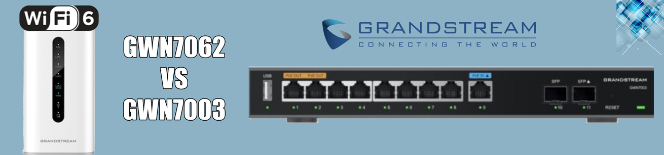 GWN7062 Router vs GWN7003