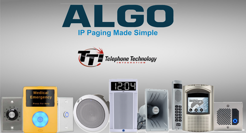 Algo IP strobe lights for visual paging and emergency notifications