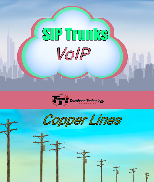 SIP Trunks Copper Lines