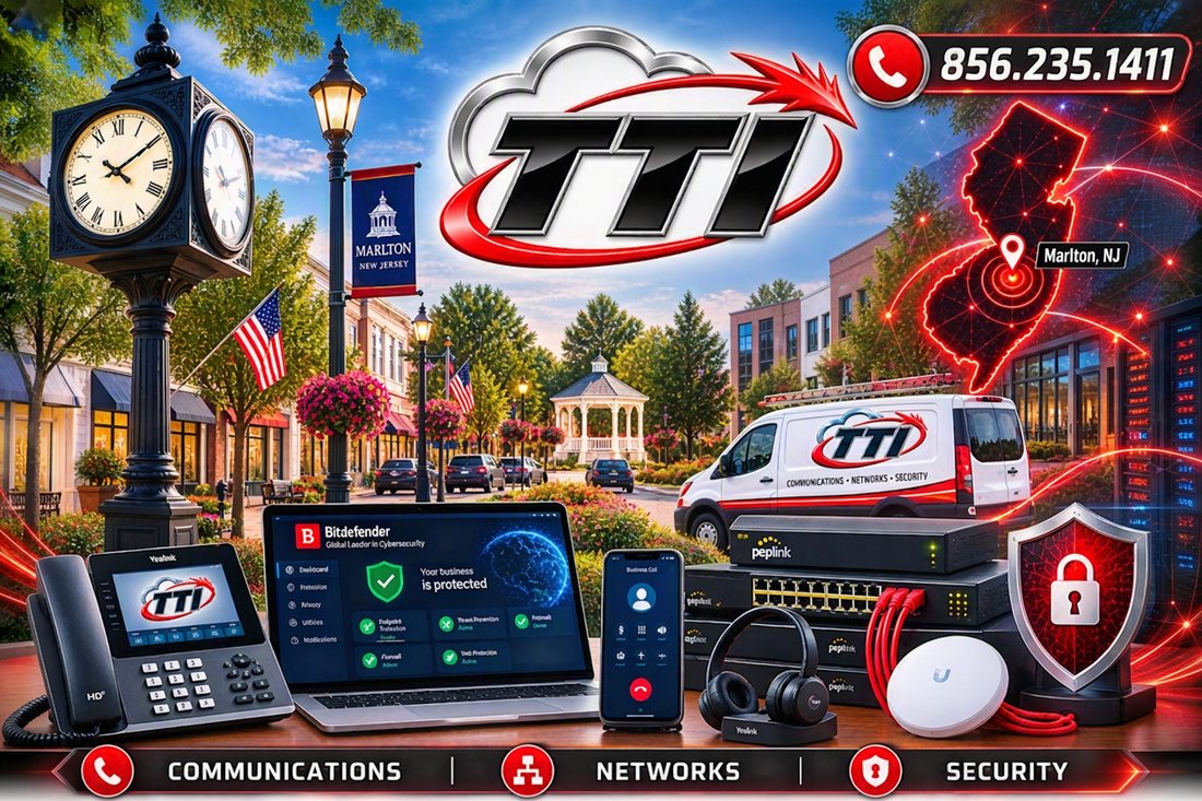 TTI business phone systems and cloud communications for Marlton, NJ businesses