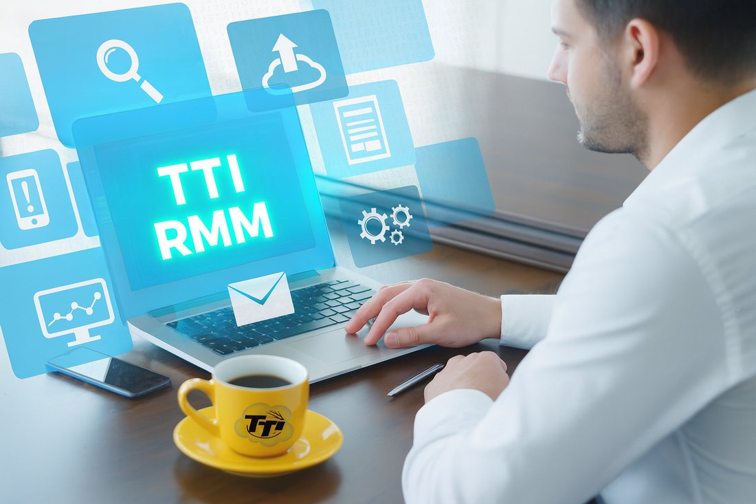 TTI remote monitoring and management (RMM) services keeping business computers secure, updated and supported